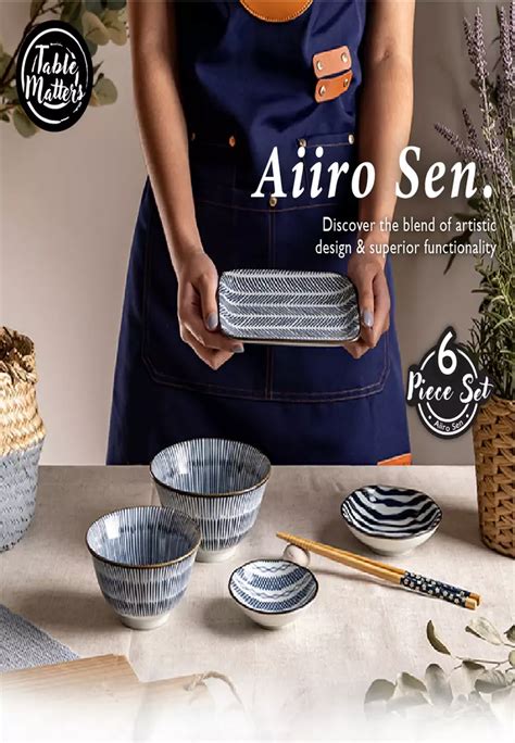 Buy Table Matters Table Matters Aiiro Sen Assorted Pcs Dinnerware Gift