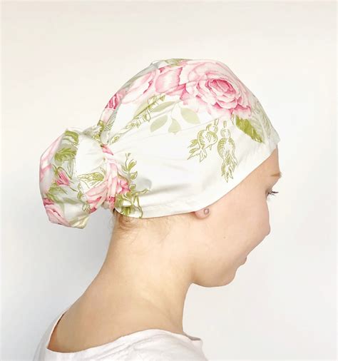 Sewing Pattern Scrub Cap Ponytail Pdf Scrub Caps For Women Etsy