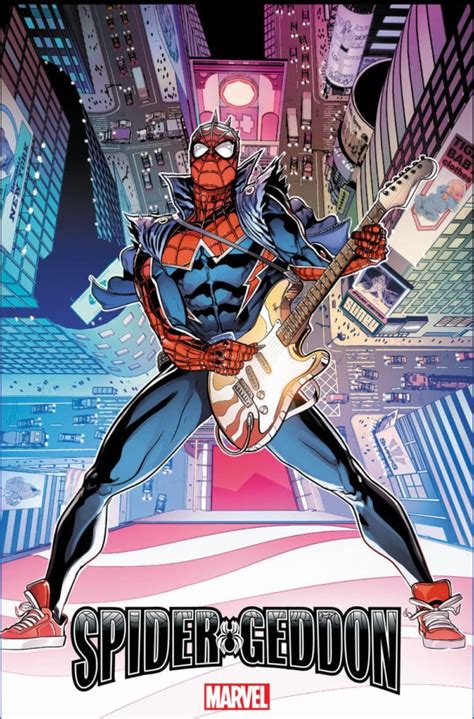 Spider Punk Variant Cover For Marvel S Spider Geddon 1 Revealed