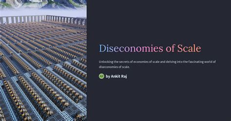 Diseconomies Of Scale