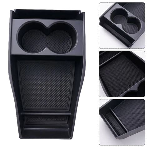 Fheslin For Hyundai Ioniq Armrest Box Cup Holder Organizer