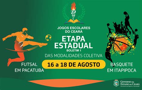 Sejuv Divulga Boletim Da Etapa Estadual Nas Modalidades Basquete E