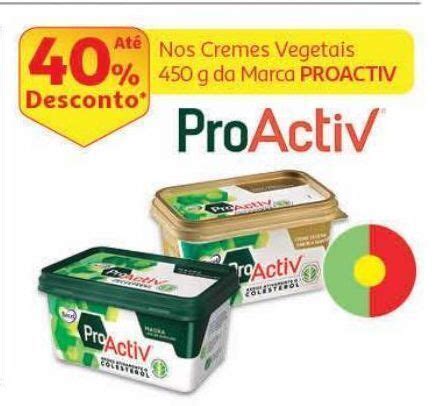 Promoção Creme vegetal pro activ em Auchan