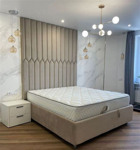 Мягкие стеновые панели для спальни 020 | Дизайн дивана, Интерьеры ...