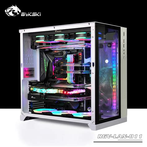 Bykski RGV LAN O11 Waterway Boards Kit For Lian Li PC O11 Dynamic Case