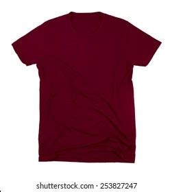 T Shirt Template Maroon Royalty-Free Images, Stock Photos & Pictures ...