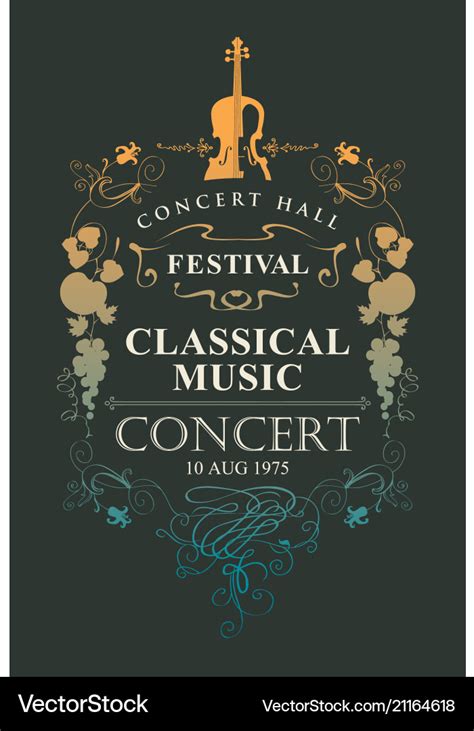 Classical Concert Poster Design