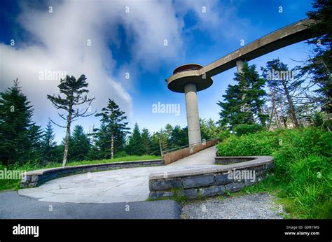 Clingmans Dome - Great Smoky Mountains National Park Stock Photo - Alamy