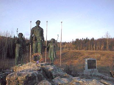 Arrow Airlines Flight 1285 Memorial - The monument entitled "Silent ...