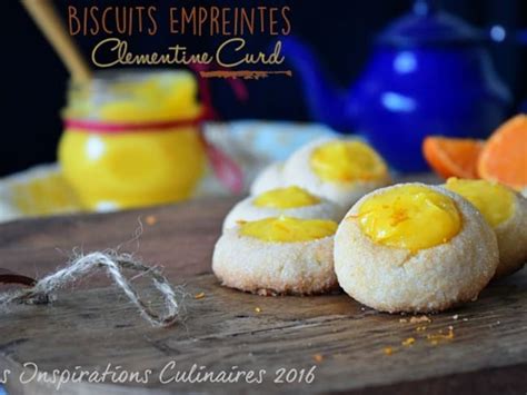 Biscuits Empreintes Au Romarin Au Curd De Cl Mentine Ultra Gourmands