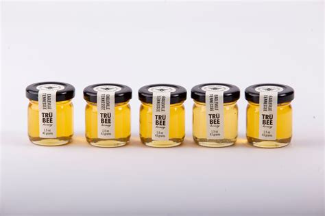 Mini honey jars 1 DOZEN - TruBee Honey