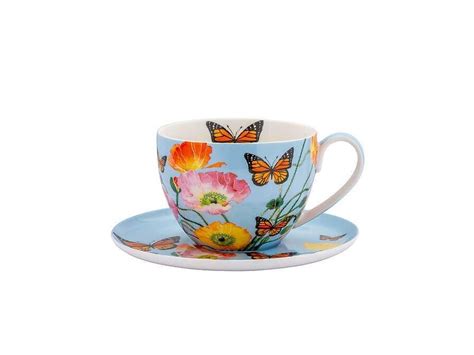 Maxwell Williams Posey Tazza Colazione Con Piattino 400 Ml Field Of