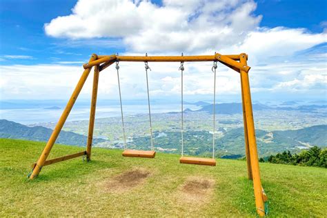 天空のブランコがある雲辺寺山頂公園に行ってきました 観音寺市 ゆり子飯