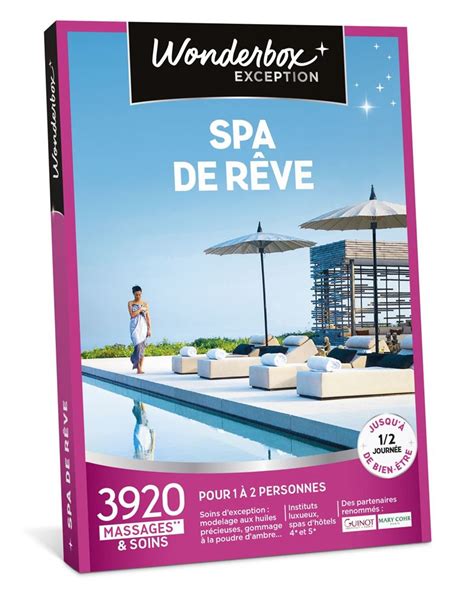 Coffret Cadeau Wonderbox Spa De Rêve Coffret Cadeau Achat And Prix Fnac