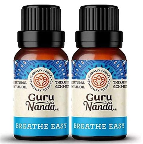 Buy Gurunanda Breathe Easy Essential Oil Pack Of X Fl Oz