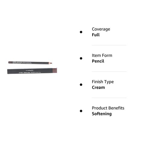 mac lip pencil chestnut 6