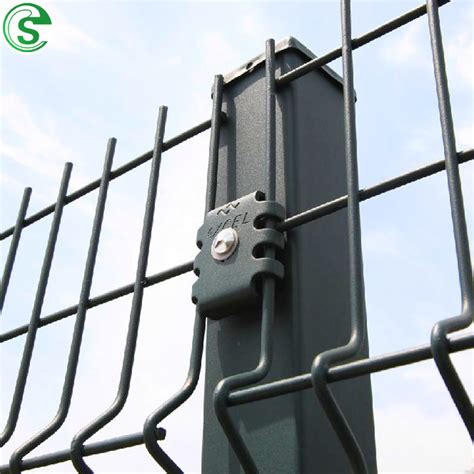 Pvc Coated Nylofor D V Shape Welded Mesh Fence Panel China Fence