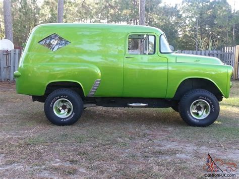 1954 Dodge 4x4 Panel Truck W 350 Auto In 2024 Panel Truck Trucks Dodge Trucks