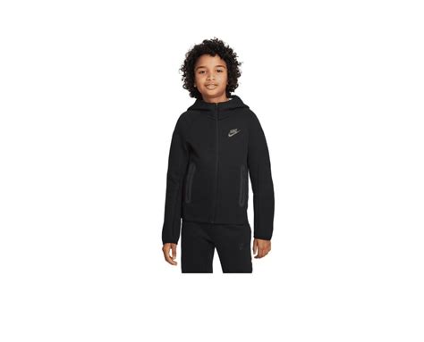 Nike Tech Fleece Jacke Kids Schwarz F010 Lifestyle Freizeitkleidung