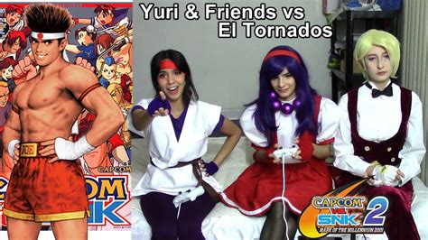 Cosplay Retas Yuri Athena Y King Vs Joe Higashi Capcom Vs SNK 2 EO