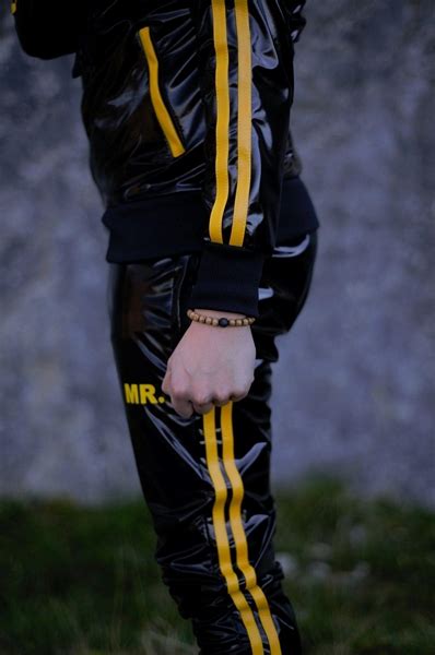 PVC Tracksuit Jacke Oberteile für IHN Club Hot Fashion