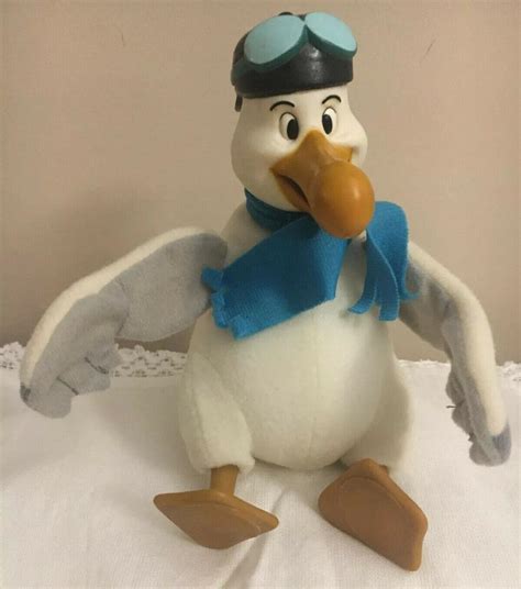 Vintage Disney Wilbur Rescuers Down Under Albatross Plush/Vinyl ...