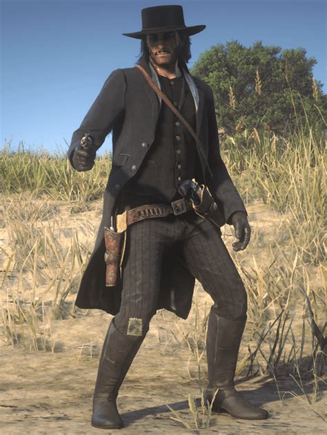 Remade The Deadly Assassin Outfit From Rdr1 I Wish Rockstar Would Put