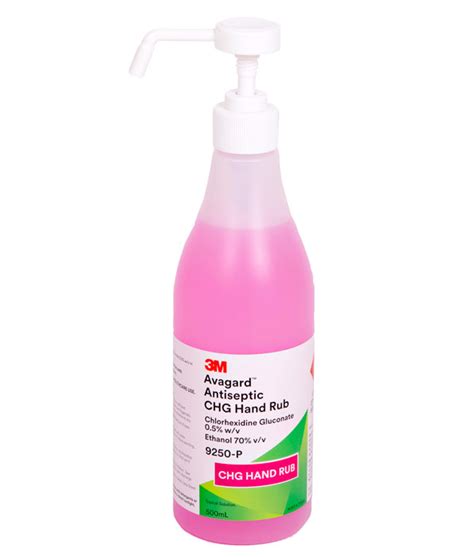 3M Avagard Antiseptic Hand Rub 500ml With Pump