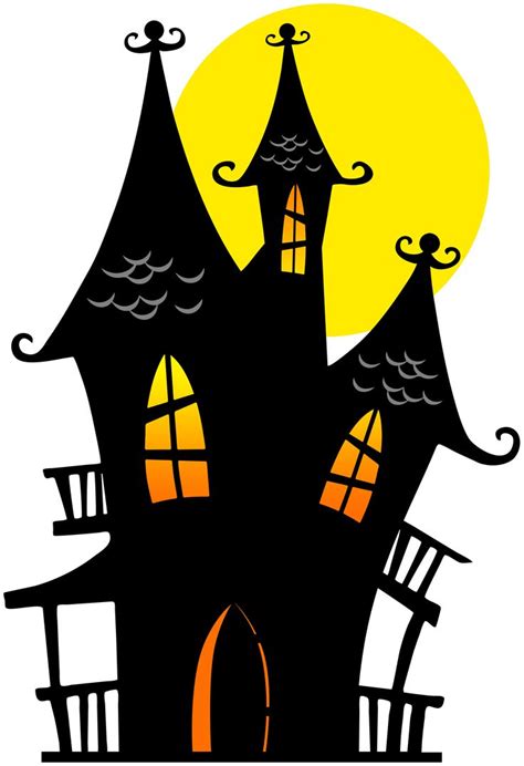 Halloween Dark House PNG Clip Art Image | Gallery Yopriceville - High ...