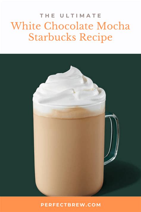 White Chocolate Mocha Starbucks Copycat Artofit