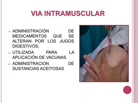 INYECTOTERAPIA VIAS DE ADMINISTRACIÓN ppt