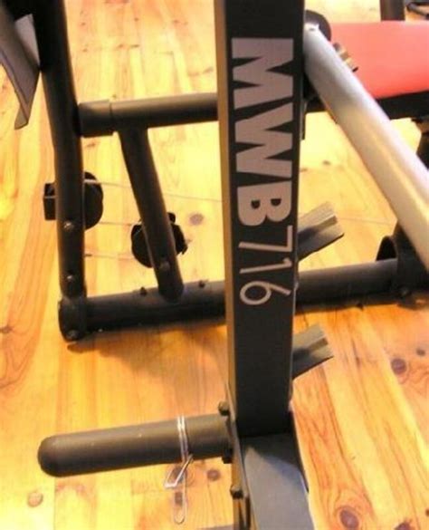 Banc De Musculation Marcy MWB 716 Barre Poids Corbès 30140