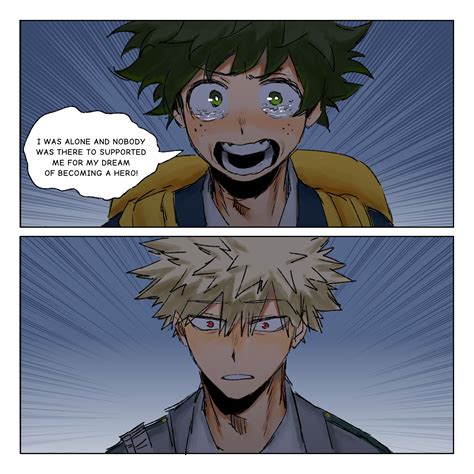 Sadpudingz On Twitter Quirkless Deku 🛐 Part 8 33 Bnha Bkdk