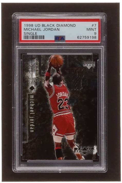 Michael Jordan 1998 99 Black Diamond 7 PSA 9 Pristine Auction