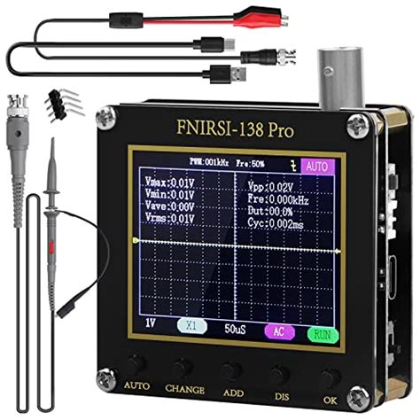 138Pro Digital Oscilloscope Kit With 2 4 LCD Display 200Khz Digital