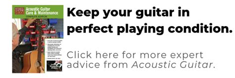 how to clean acoustic guitar