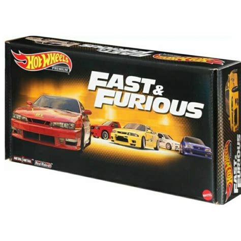 Hot Wheels Fast Furious HKF08 Premium Bundle Cars Set Shopee Malaysia