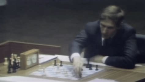 iconic photograph bobby fischer   process  playing