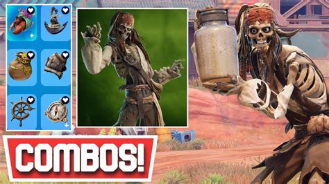 New Best Cursed Jack Sparrow Skin Combos [pirates Of The Caribbean X Fortnite] Fortnite