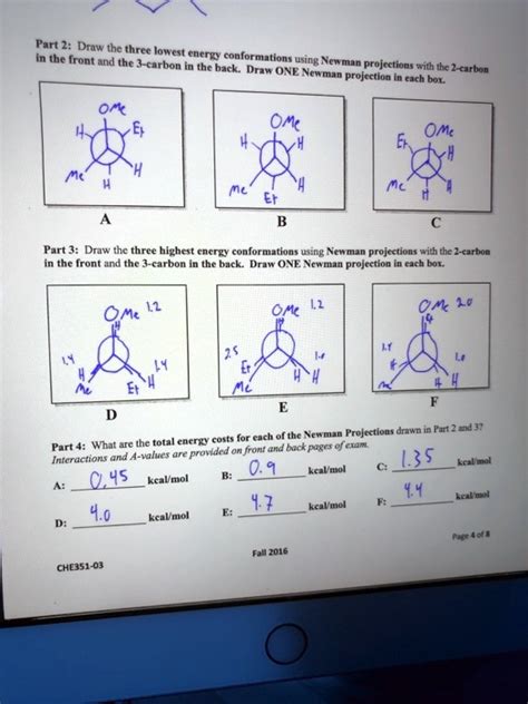 Solvedpart 2 Draw The Thrce Lowest Enere In The Front And The 3