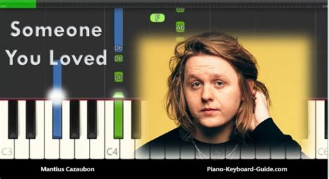 How To Play Someone You Loved By Lewis Capaldi On Piano And Keyboard