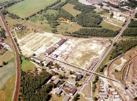 Luftbild Schwarzheide BRB Werksgelände der BASF Schwarzheide mit