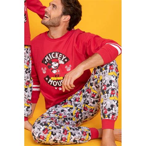 Pijamas Hombre Disney Mr Wonderful Mickey Mouse Smiley