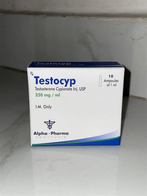 Alpha Pharma Testocyp Injection 250Mg 250 Mg Ml At 1800 Vial In New