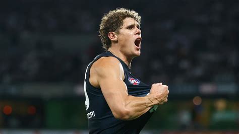 Afl Carlton Def North Melbourne Harry Mckay Charlie Curnow