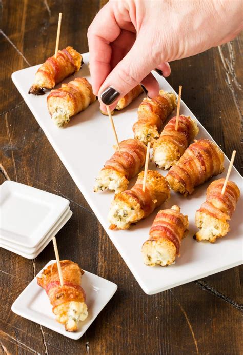 Filled With Cream Cheese And Chives These Crispy Bacon Cream Cheese