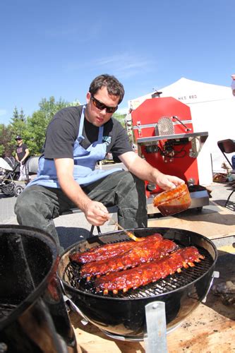 Bbq In Action Ribs1 Alberta Pork