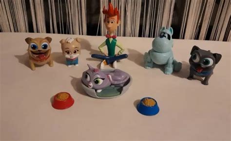 PUPPY DOG PALS Bundle BINGO Arf Rolly Disney Junior Miniature Dog ...