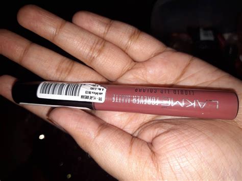 Lakme Forever Matte Liquid Lip 16hr Lipstick Lightweight Transferproof Nude Dream 5 6ml