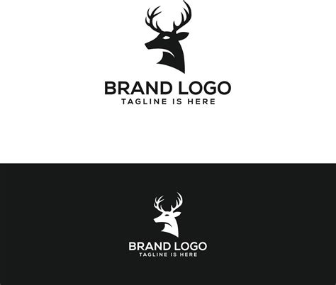 Deer Logo Design 13272146 Vector Art At Vecteezy